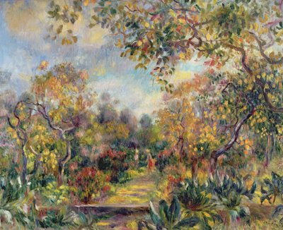 Landscape at Beaulieu, c.1893 by Pierre Auguste Renoir